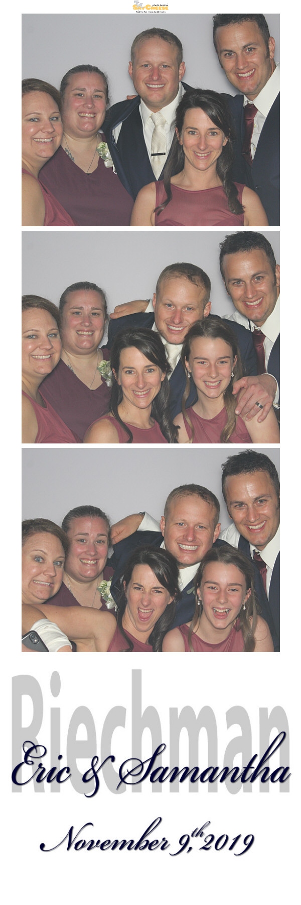 Huster / Riechman Wedding  | View more photos from the event at gallery.saycheesephotobooth.com/u/SayCheesePhotoBooth/Huster-Riechman-Wedding